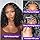 5x5 HD Lace 14 Inch  Closure Deep Wave Wigs Curly BOB Wig Human Hair 200 Density  Glueless Wear and Go Pre Plucked Deep Wave Wet Natural Black