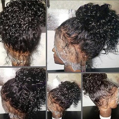 13x6 Lace Frontal Brazilian  20 inch, 150 Density Remy Human Hair Wig Pre-Plucked Hairline Wig for Black Women