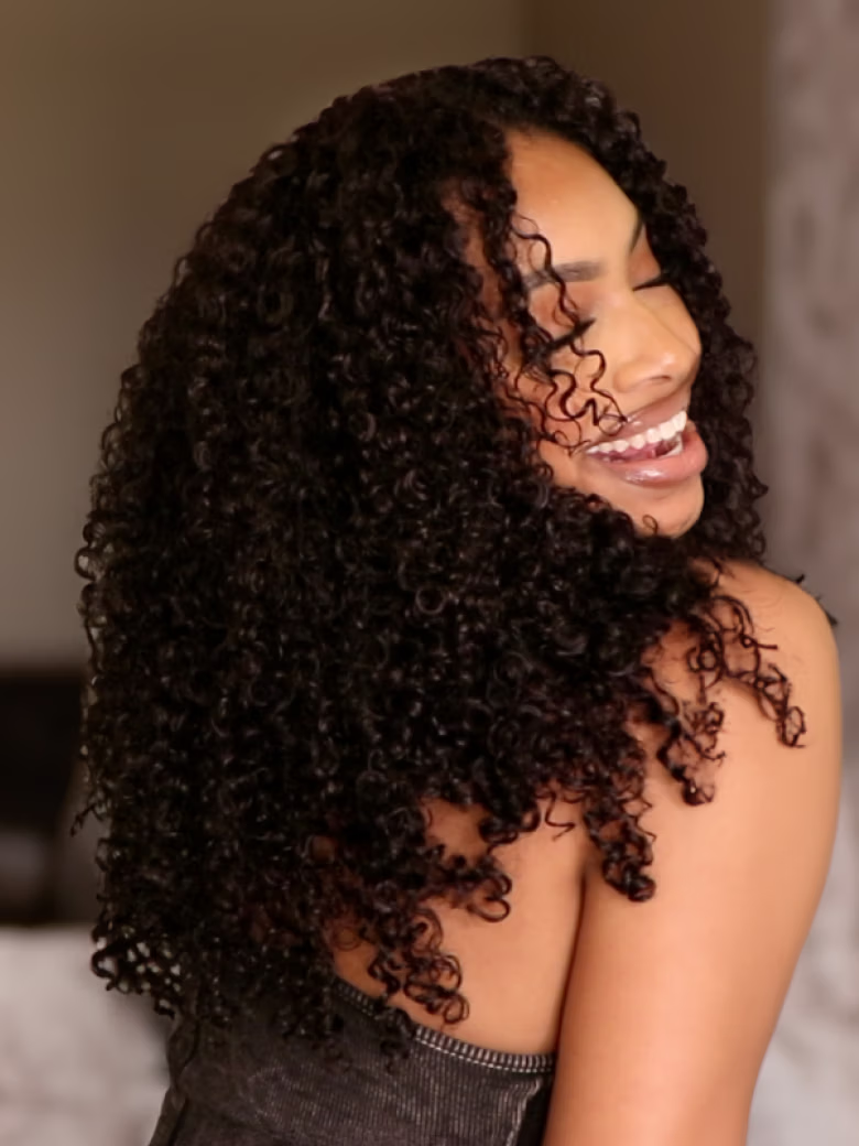 24inch 200% Density 7x5 Bye-Bye Knots Wig Glueless Lace Curly Wig With Bleached Invisible Knots with Baby Hair