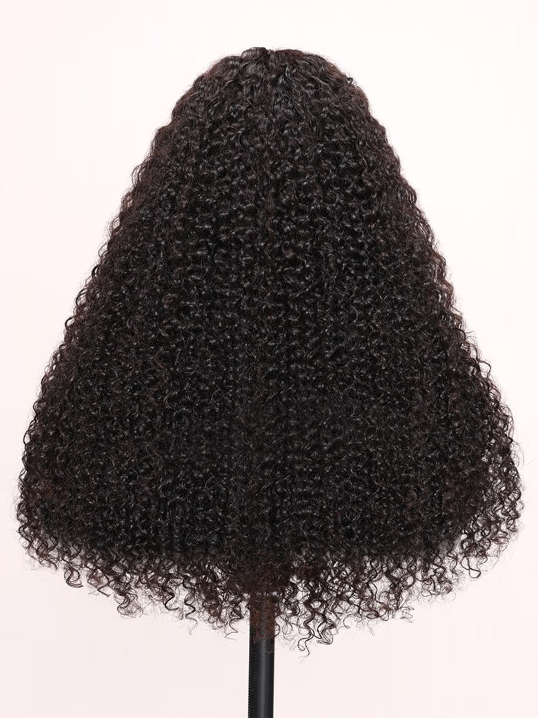 24inch 200% Density 7x5 Bye-Bye Knots Wig Glueless Lace Curly Wig With Bleached Invisible Knots with Baby Hair